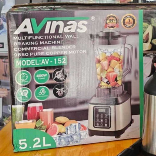 00052 5.2l avinas commercial blender av152
