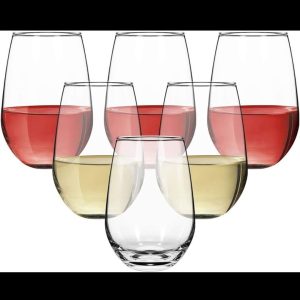 00422 6pcs oval glass set