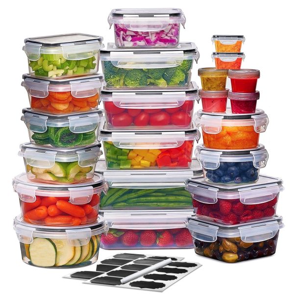 stusgo 22 pack food storage container set lunch boxes leak proof lidsairtight bpa free clear plastic storage containers home kitchenorganizatio 209863ab cc15 42e3 8036 1ad8c336ee42.70d15c95507eb0.jpg